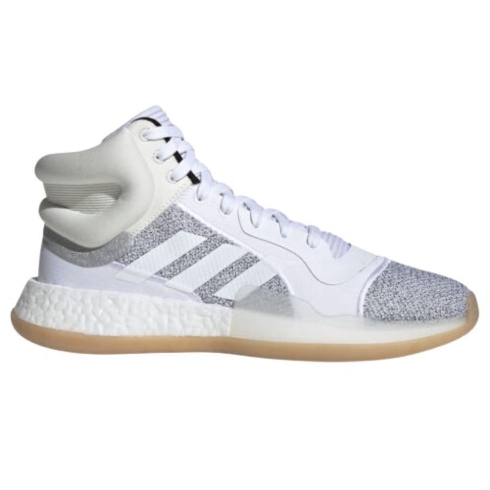 Adidas Marquee Boost Basketball Shoes White/Grey #28978 Sz 13